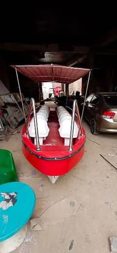 Boat and Ship 19 ft fiberglass Boat
